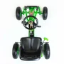 Kart cu pedale, Baby Mix, Go-Razor, Roti gonflabile, Ergonomic, Scaun jos in stil sport, Volan sport si frana de mana pe ambele roti din spate, 3-8 ani, Red - 9