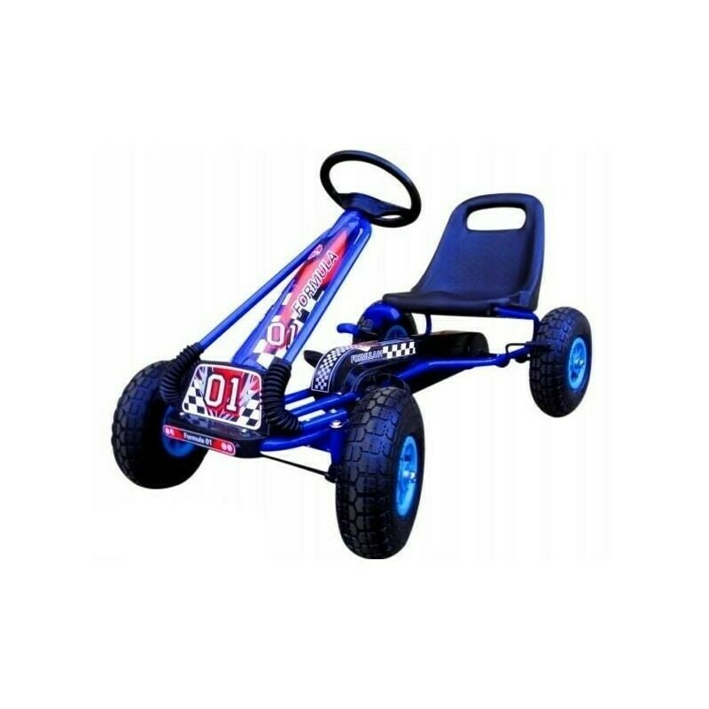 R-sport - kart g1 , cu pedale, 3-7 ani, albastru