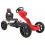 kart cu pedale si roti eva, varsta 3 ani+, 123x60x69 cm, gokart grand ride - rosu - 4