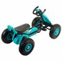 KidsCare - Kart cu pedale si roti gonflabile Driver Kidscare Albastru - 5