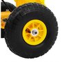 kart cu pedale si roti gonflabile, varsta 3 ani+, 114x59x63 cm, gokart champion - galben - 7