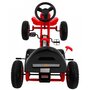 kart cu pedale si roti gonflabile, varsta 3 ani+, 114x59x63 cm, gokart champion - rosu - 4