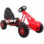 kart cu pedale si roti gonflabile, varsta 3 ani+, 114x59x63 cm, gokart champion - rosu - 7
