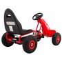 kart cu pedale si roti gonflabile, varsta 3 ani+, 114x59x63 cm, gokart champion - rosu - 8