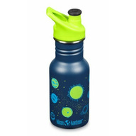 Kid Classic Narrow Planets - Recipient din otel inoxidabil 355 ml cu capac sport