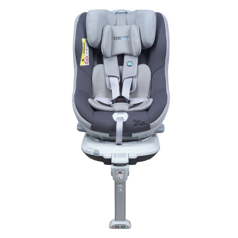 Kidscare- scaun auto rear facing rotativ tiago 0-18 kg, gri