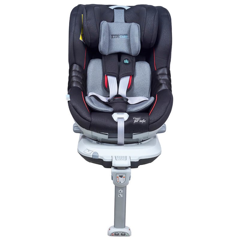 Kidscare - scaun auto rear facing rotativ tiago 0-18 kg, negru