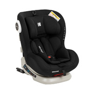 Kikkaboo - Scaun auto Twister 0- 25 kg, Grupa 0+/1/2, Cu isofix, Sistem de protectie laterala, 2 pozitii de inclinare spatar, 5 pozitii de ajustare tetiera, Negru