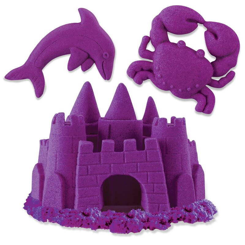 Spin master - nisip kinetic, 900 grame, violet