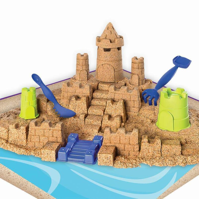 Spin master - set de joaca castelul de nisip, maro