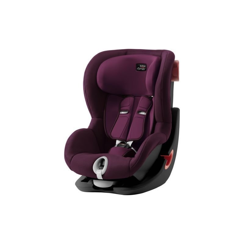 Britax Romer - Scaun auto King II Black Series, 9-18 Kg, Burgundy Red