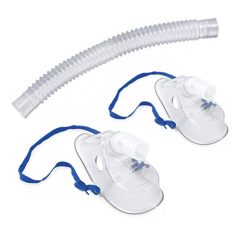 Redline - Kit accesorii Nova2, masca pediatrica, masca adulti, tub extensibil, pentru aparat aerosoli cu ultrasunete RedLine Nova U400