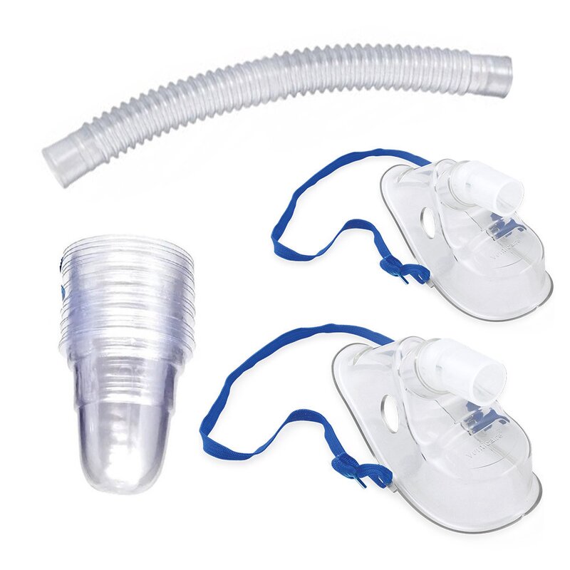 Redline - kit accesorii nova3, tub extensibil, 2 masti, 60 cupe medicament, pentru aparat aerosoli cu ultrasunete redline nova u400