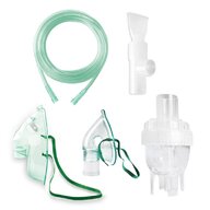 Redline - Kit accesorii universale RDA009T, pentru aparate aerosoli cu compresor, masca pediatrica, masca adulti, furtun 1.2 m, pahar de nebulizare, piesa bucala