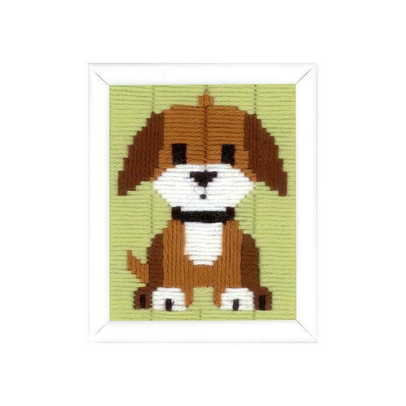 Kits4kids - kit creativ coasere catelus maro,