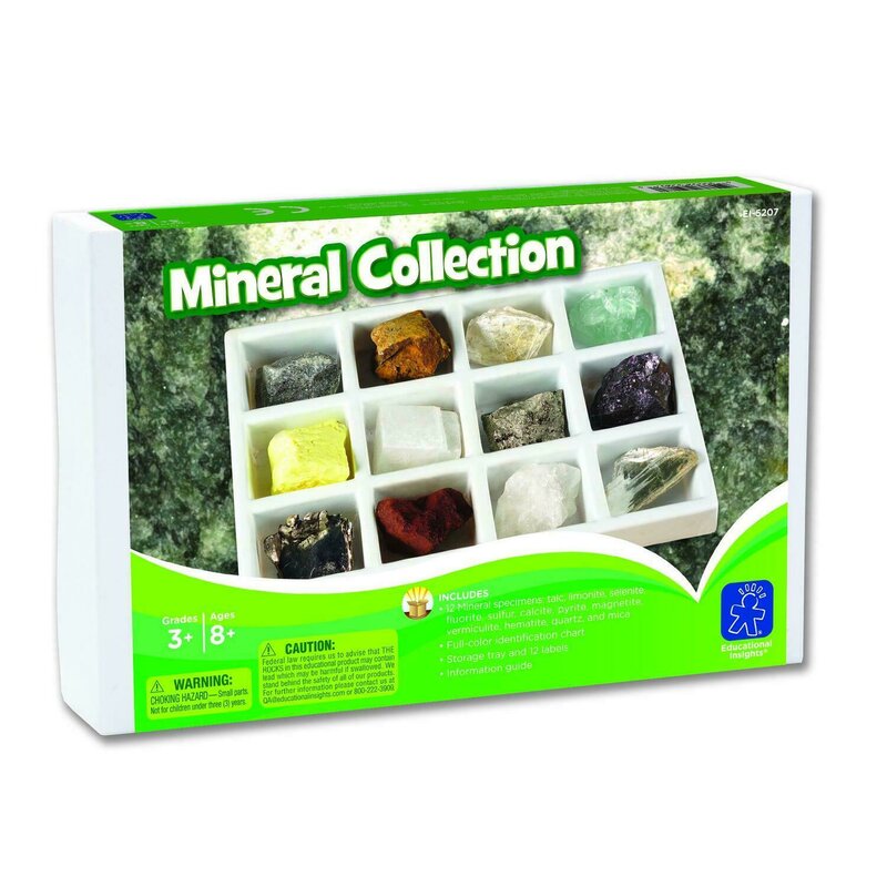 Educational insights - kit paleontologie - minerale