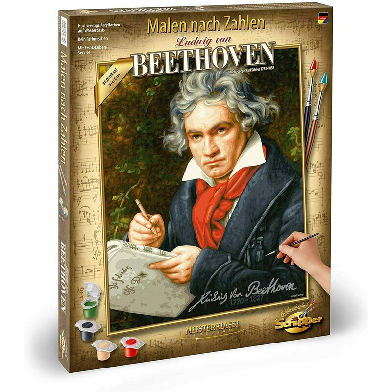 Simba - pictura pe numere ludwig van beethoven , schipper