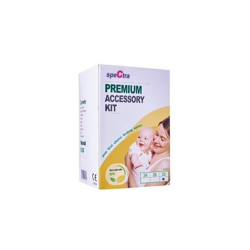 Spectra - kit premium biberon cu accesorii 32 mm