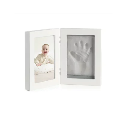 Kit rama foto, Jane, Cu mulaj amprenta manuta sau piciorus, White