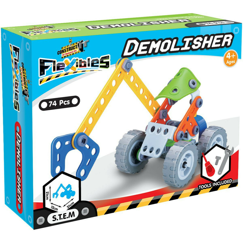 Kit stem flexible excavator