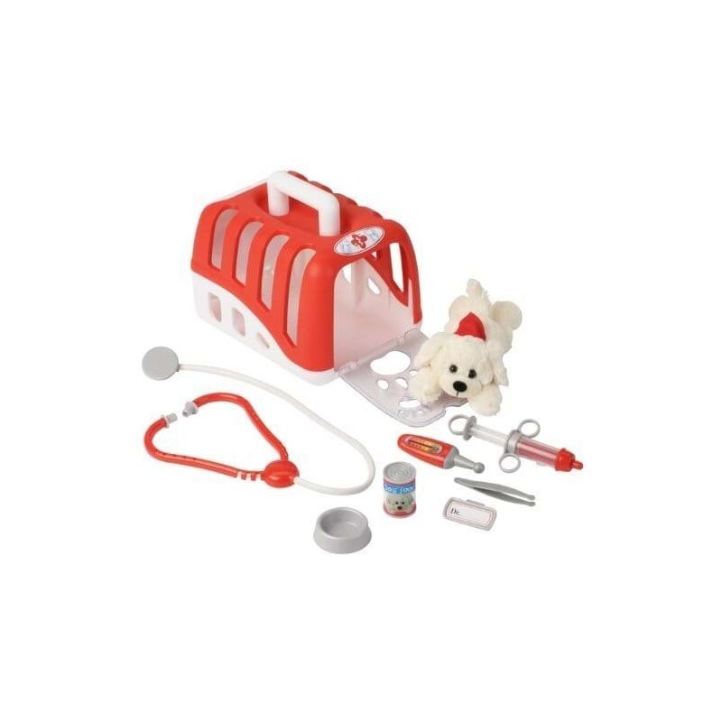 Klein - kit veterinar cu catelus si accesorii