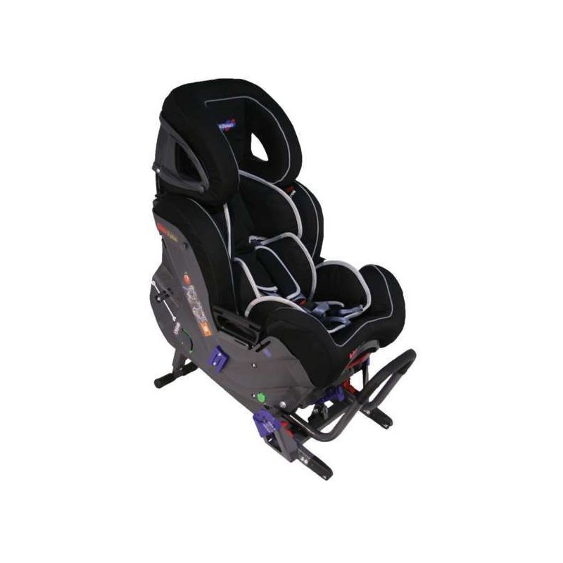 Klippan - scaun auto spatar reglabil kiss 2 plus, 0-18 kg, negru
