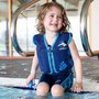 Konfidence - Vesta inot copii cu sistem de flotabilitate ajustabil The Original blue palm 1,5- 3 ani - 2