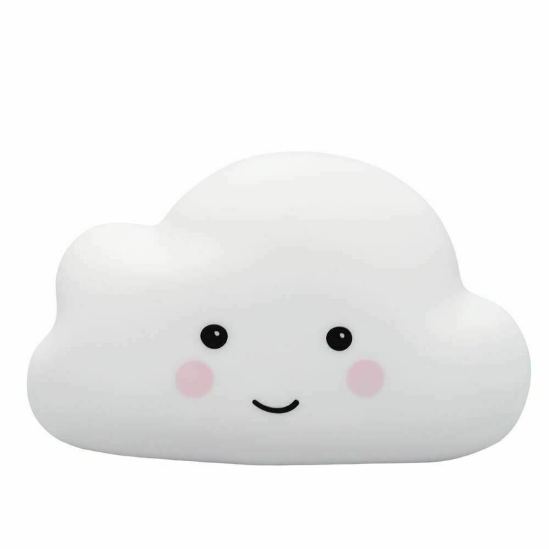Reer - lampa de veghe cu led, cu oprire cronometrata, forma nor, alba, lumilu sweet dreams cloud, 52250
