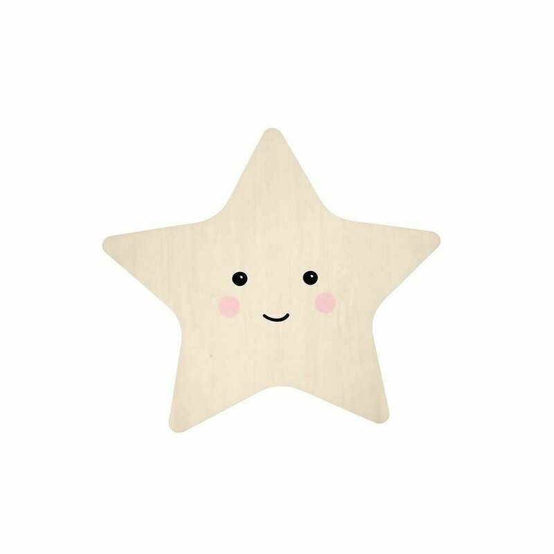 Reer - lampa de veghe de perete, cu led, lumina reglabila si oprire cronometrata, forma stea, lumilu silhouette star, 52177