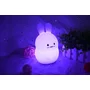 Lampa de veghe, FreeON, Silicon moale, Cu telecomanda si cablu USB, Cu 9 culori diferite si cronometru, Owl - 12