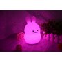Lampa de veghe, FreeON, Silicon moale, Cu telecomanda si cablu USB, Cu 9 culori diferite si cronometru, Owl - 13