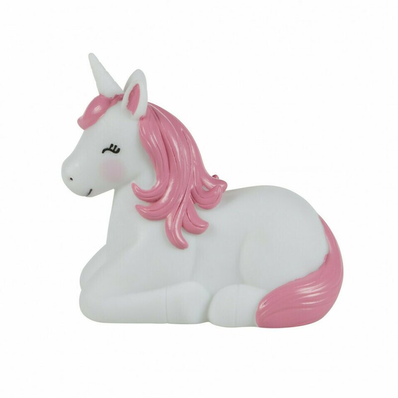 Sass & belle - lampa de veghe rainbow unicorn cu led, cu baterii