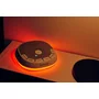 Lampa de veghe, Lionelo, BabyNap, 2 in 1, Wireless, Cu sunete si melodii de leagan, Cu 11 culori si 3 niveluri de luminozitate, Cu functie de redare si inregistrare batai inima, Alb - 42