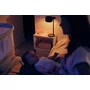 Lampa de veghe, Lionelo, BabyNap, 2 in 1, Wireless, Cu sunete si melodii de leagan, Cu 11 culori si 3 niveluri de luminozitate, Cu functie de redare si inregistrare batai inima, Alb - 43