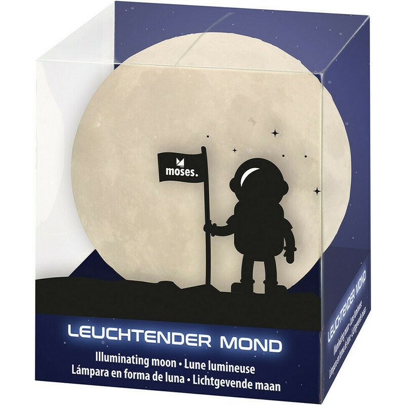 Moses - lampa de veghe luna