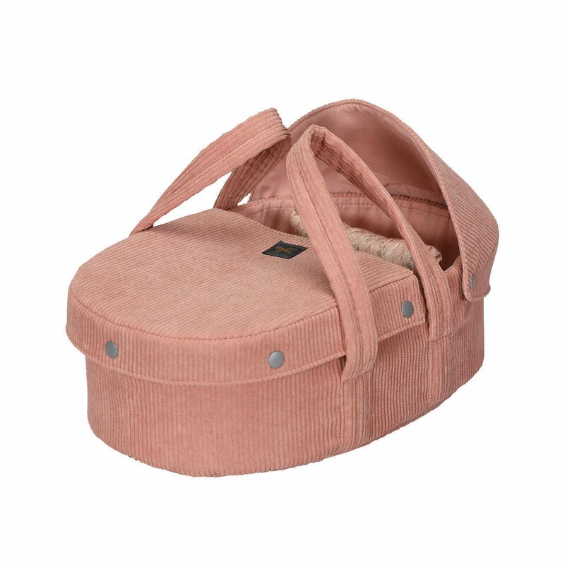 Byastrup - Landou 35cm, din catifea, roz pudra, +3 ani,