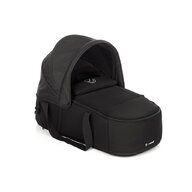 Landou portabil, Jane, Montare in carucior, Cu manere, Cu salteluta 95% materiale reciclate cu protectie UPF50, 67x29.5x43 cm, 0-9 Kg, Cold Black
