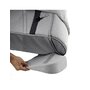 Landou portabil, Jane, Montare in carucior, Cu manere, Cu salteluta 95% materiale reciclate cu protectie UPF50, 67x29.5x43 cm, 0-9 Kg, Dim Grey - 5