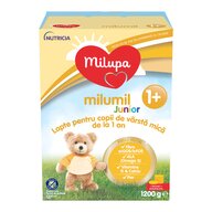 Milupa - Lapte praf  Milumil Junior 1+, 1200g, 12luni+