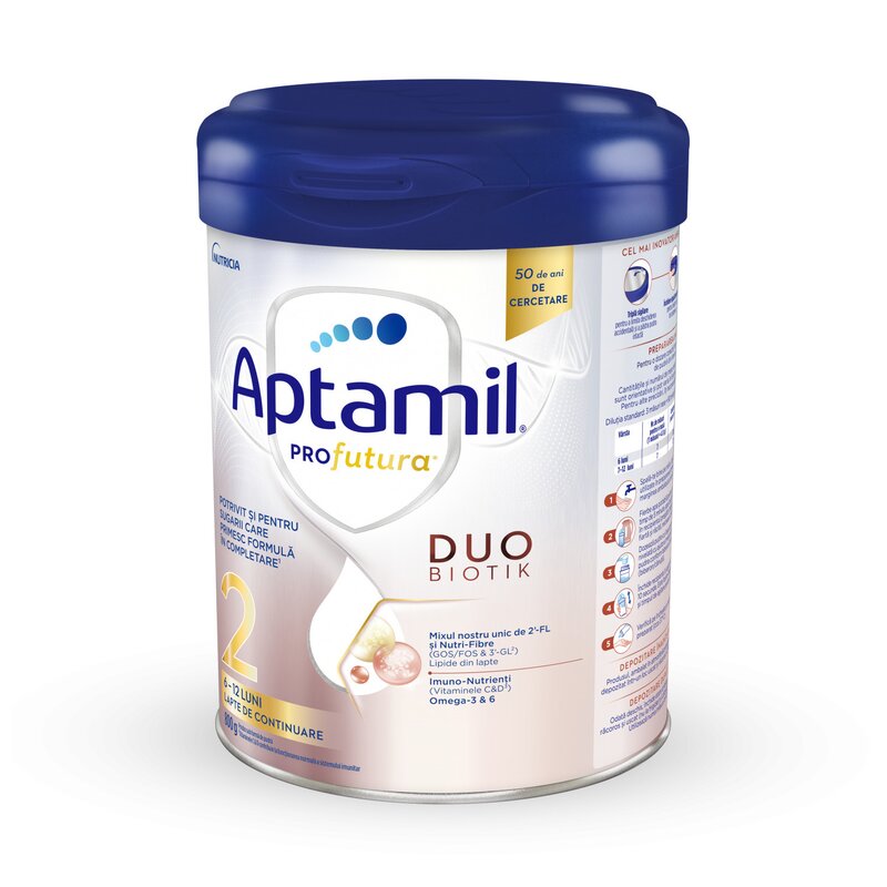 Nutricia - Lapte praf Aptamil Profutura 2 800 gr, 6luni+