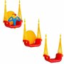 Ecotoys - Leagan Convertibil 3 in 1, Rosu,  Galben - 2