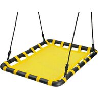 Leagan copii, Jokomisiada, SkyFlyer, Suprafata mare, Pana la 150 kg, 75 x 102 cm, 3 ani+, Yellow