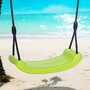 Leagan, Dice, Swing Seat, Fara spatar, Cu franghie PP, Cu inaltime reglabila pana la 240 cm, Pana la 70 kg, 3 ani+, Limegreen - 2