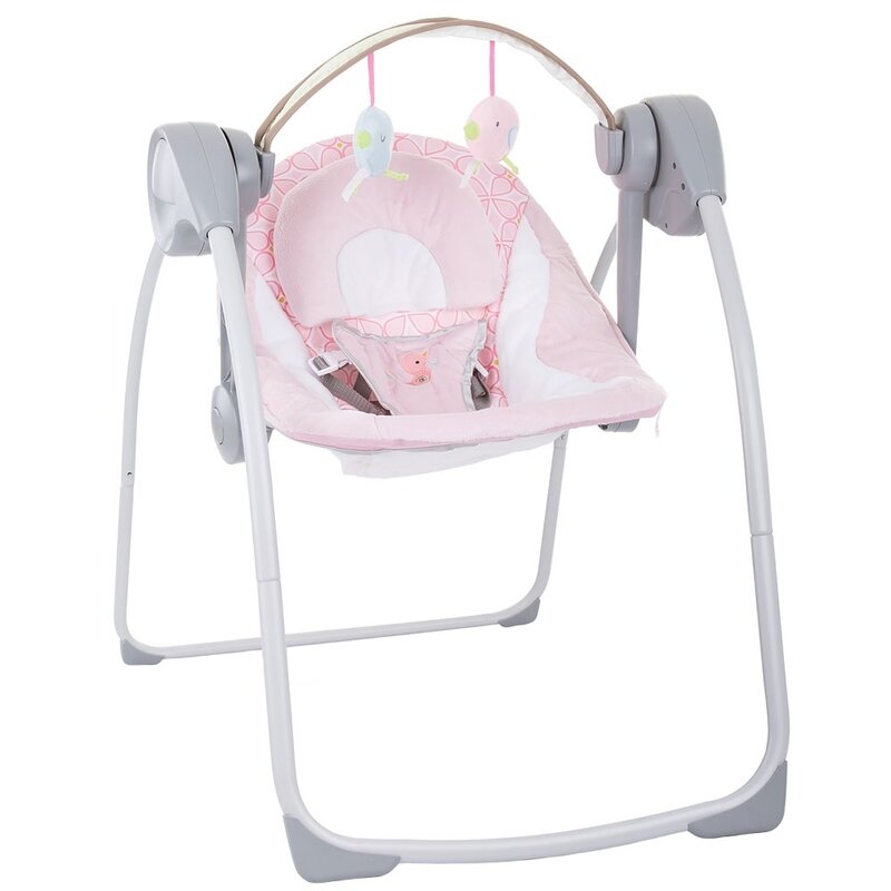 Chipolino - leagan felicity , felicity, pliabil, electric, cu melodii, 80x34 cm, roz