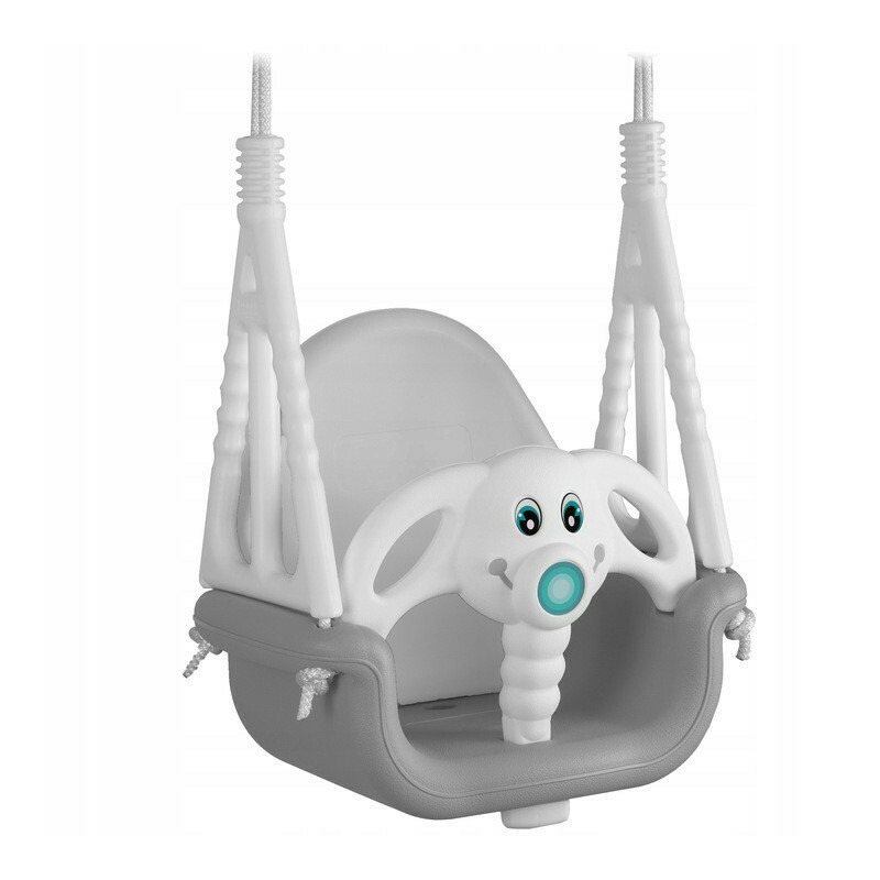 Leagan modular pentru copii, ricokids, 3in1, gri