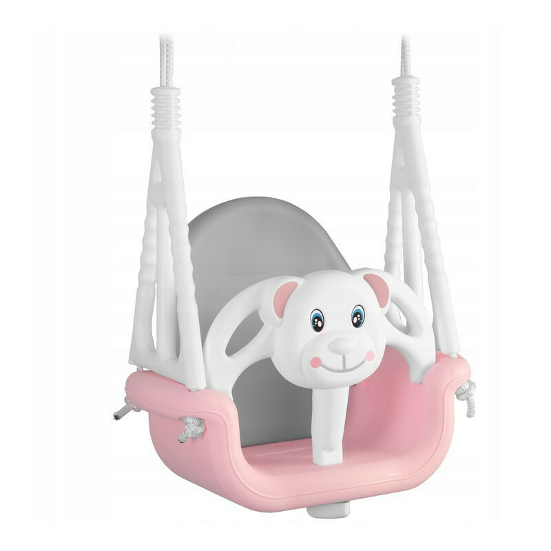 Leagan modular pentru copii, Ricokids, 3in1, Roz