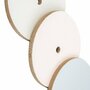 leg&go - Leagan de gradina Tip disc din Lemn, Roz - 2