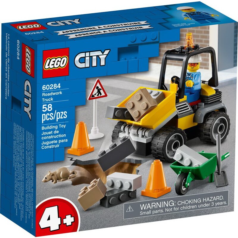 Lego - CITY CAMION PENTRU LUCRARI RUTIERE 60284