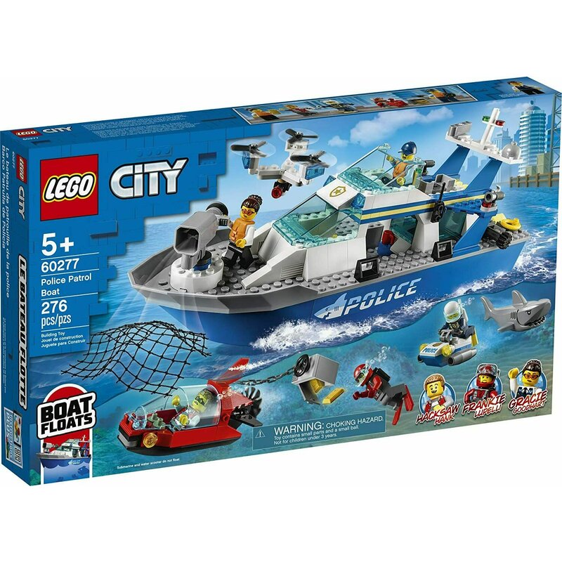 Lego - city nava de patrulare a politiei 60277