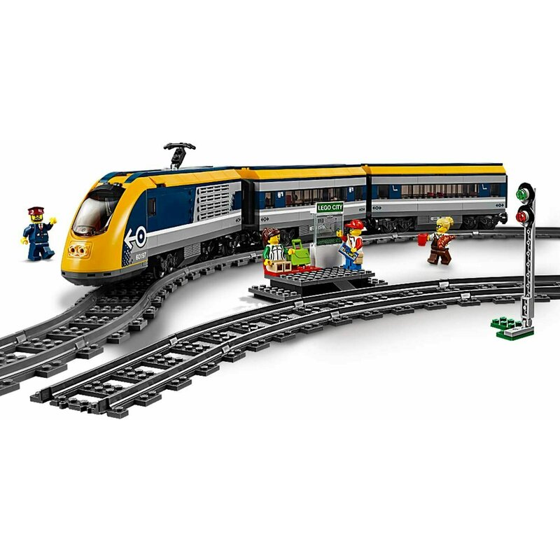 LEGO - Set de constructie Tren de calatori , ® City, Multicolor